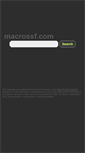 Mobile Screenshot of macrossf.com
